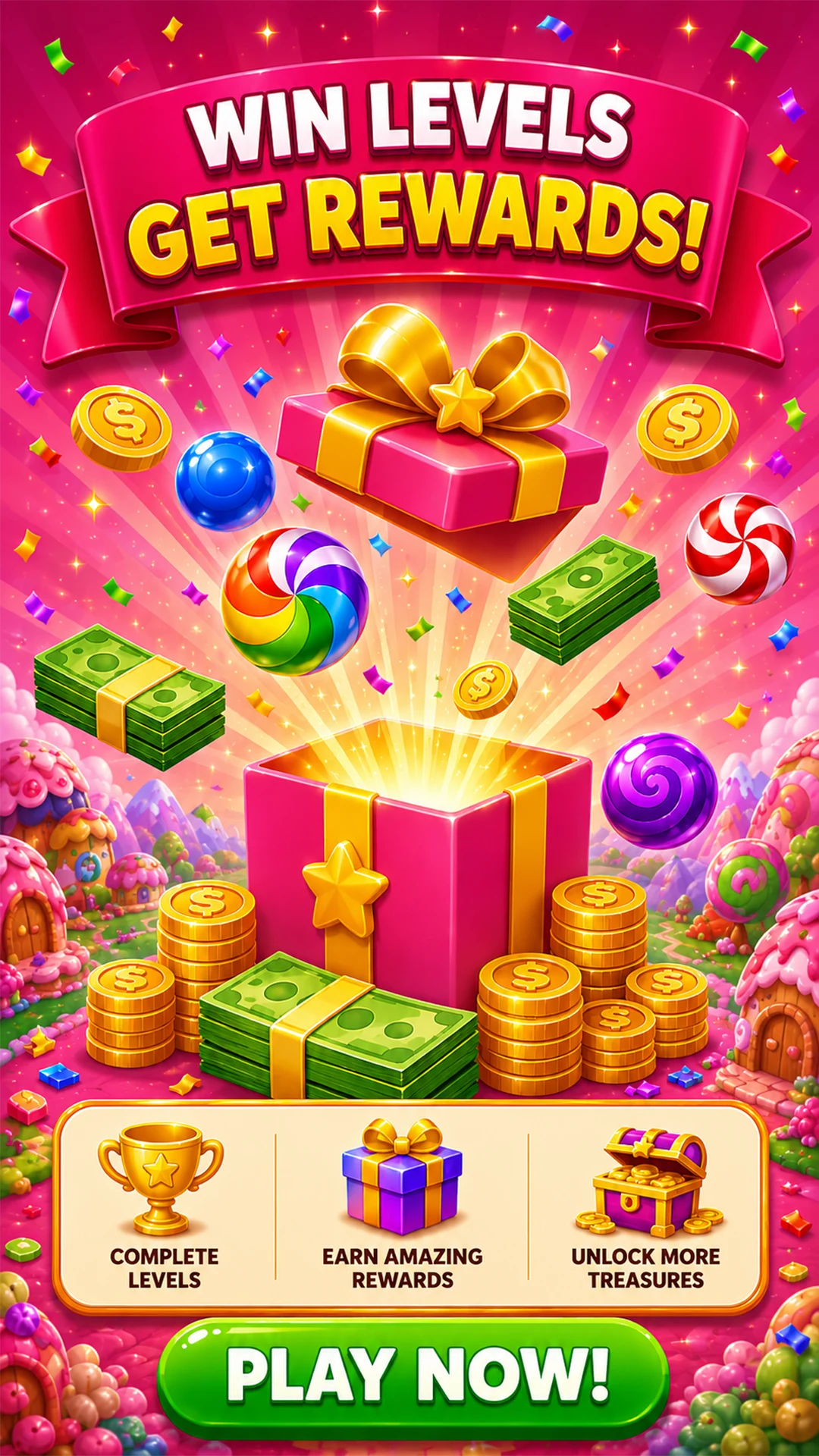 Candy Blast Saga: Jackpot Game screenshot